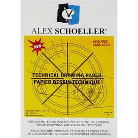 Alex Schoeller 25x35 cm 200 gr 100 Yaprak Teknik Resim Kağıdı