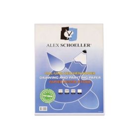Alex Schoeller 35x50 cm 120 gr 100'lü Çizim Kağıdı