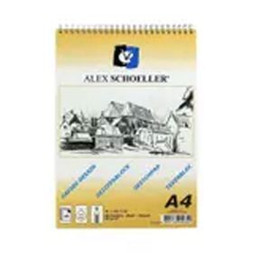 Alex Schoeller 90 gr 60 Yaprak Eskiz Defteri