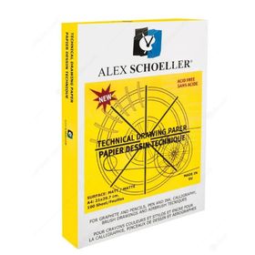 Alex Schoeller A4 200 gr 100 Yaprak Teknik Resim Kağıdı
