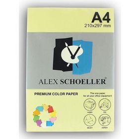 Alex Schoeller A4 500 lü Kanarya Sarısı 515 Fotokopi Kağıdı