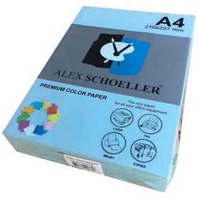 Alex Schoeller A4 500'lü Açık Mavi 520 Fotokopi Kağıdı