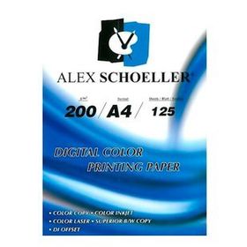 Alex Schoeller A4 Fotokopi Kağıdı 200 gr 125 Sayfa 1 Paket