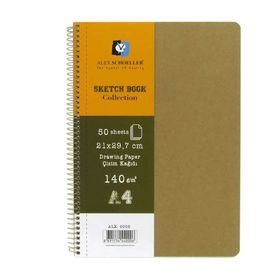 Alex Schoeller ALX-0006 A4 140 gr 50 Ypr Sketchbook Collection