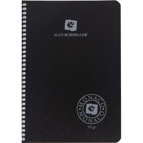 Alex Schoeller ALX-175 A5 80 Yaprak Çizgili Spiralli Defter