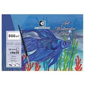 Alex Schoeller Alx-3954 15x15 300 Gr 12 Li Spiralli Art Sulu Boya Defteri