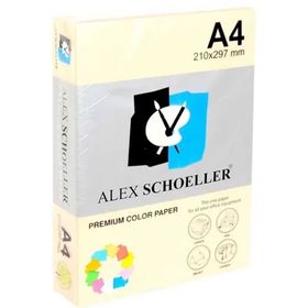 Alex Schoeller ALX-510 Krem 500'lü Renkli Fotokopi Kağıdı