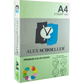 Alex Schoeller ALX-530 A4 Fıstık Renkli Fotokopi Kağıdı