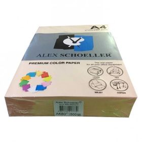 Alex Schoeller ALX-550 500'lü 80 Gram A4 Renkli Fotokopi Kağıdı