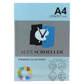 Alex Schoeller ALX-580 Mavi 500'lü Renkli Fotokopi Kağıdı