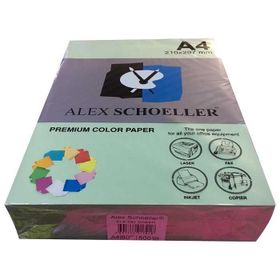 Alex Schoeller ALX-590 Yeşil 500'lü Renkli Fotokopi Kağıdı