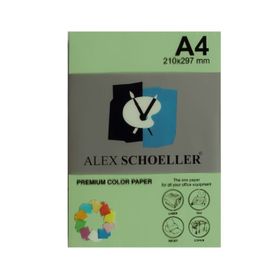 Alex Schoeller ALX-590 Yeşil 500'lü Renkli Fotokopi Kağıdı
