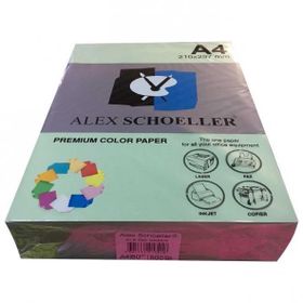 Alex Schoeller ALX-590 Yeşil 500'lü Renkli Fotokopi Kağıdı
