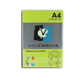 Alex Schoeller ALX-721 Fosforlu Yeşili 500'lü Renkli Fotokopi Kağıdı