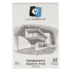 Alex Schoeller ALX-777 Spiralli 50x70 50-55 GR 30'lu Eskiz Bloknot