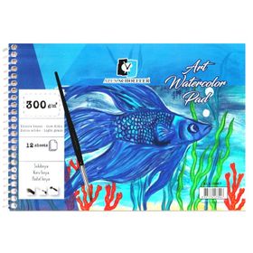 Alex Schoeller Art Watercolour Pad A5 300 gr 12 Yaprak Spiralli Suluboya Defteri