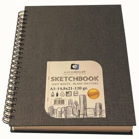Alex Schoeller Sketch Book A5 120 g 70 Yaprak Eskiz Defteri