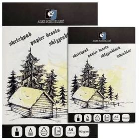 Alex Schoeller Sketching Blok 90 gr 100 Yaprak Eskiz Defteri