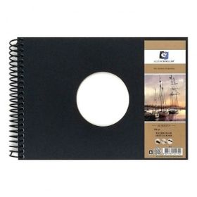 Alex Schoeller Watercolor A4 300 GR 20 Yaprak Sketchbook Sert Kapak Spiralli Suluboya Defteri
