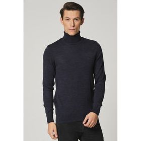 Alexander Gardi AG503209 Balıkçı Yaka Regukar Fit Lacivert Erkek Kazak