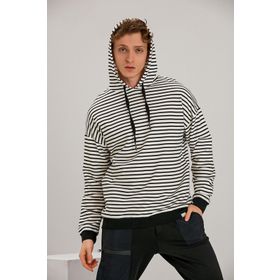 Alexander Gardi B22-37300 Çizgili Erkek Sweatshirt