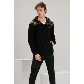 Alexander Gardi E22-61500 Ekose Detaylı Düğmeli Erkek Sweatshirt