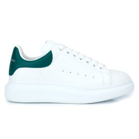 Alexander Mcqueen 553680 WIAEE 9197 Beyaz-Yeşil Erkek Spor Ayakkabı