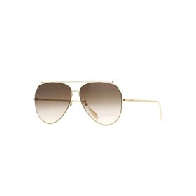 Alexander Mcqueen AM0316S002 Kahve Gold Erkek Güneş Gözlüğü