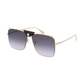 Alexander Mcqueen AM0318S 001 Altın Unisex Güneş Gözlüğü