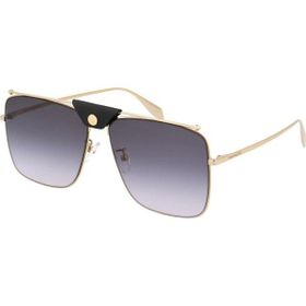 Alexander Mcqueen AM0318S 001 Altın Unisex Güneş Gözlüğü