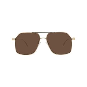 Alexander Mcqueen AM0372S 002 59 Altın Unisex Güneş Gözlüğü