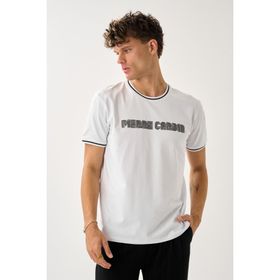 Alexandergardı Baskılı Bisiklet Yaka Siyah T-shirt