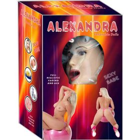 Alexandra 3 İşlevli Realistik Gerçek Şişme Manken bebek