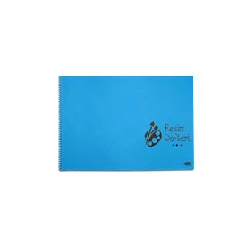 Alfa 35x50 cm AA150200 Resim 25 Yaprak Plastik Kapak Spiralli Defter