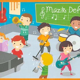 Alfa A5 Boy 40 Yaprak Küçük Müzik Defteri