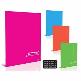 Alfa ABH0401A4 A4 Plastik Kapak Defter
