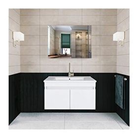 Alfa Banyo Viola Beyaz 80 cm Banyo Dolabı Takımı