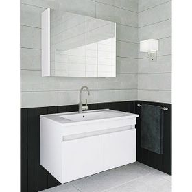 Alfa Banyo Viola Beyaz 80 cm Banyo Dolabı Takımı