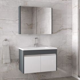 Alfa Banyo Visente-Ea 80 cm Banyo Dolabı Takımı