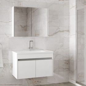 Alfa Banyo Visente-Ea 80 cm Banyo Dolabı Takımı