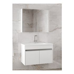 Alfa Banyo Visente-Ea 80 cm Banyo Dolabı Takımı