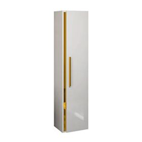 Alfa Banyo Yeni Gold Mdf Beyaz 140 CM Banyo Boy Dolabı