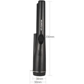 Alfa Gp Pointer Siyah Altın Metal Dedektörü Pinpointer Pil