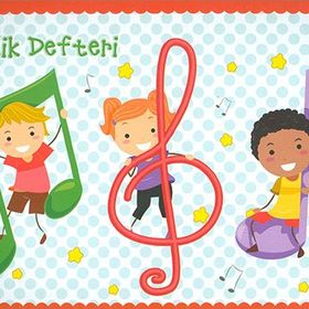 Alfa Küçük A5 Boy 30 Yaprak Müzik Defter