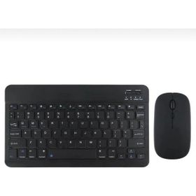 Alfa MEC Apple iPad Pro 13 2024 Uyumlu Siyah Kablosuz Bluetooth Klavye-Mouse