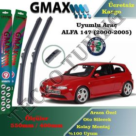 Alfa Romeo 147 2000-2005 Silecek Takımı