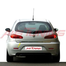 Alfa Romeo 147 Formlu Paslanmaz Çelik Krom Bagaj Alt Çıtası