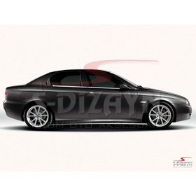 Alfa Romeo 156 1997-2007 4 Parça Krom Cam Çıtası