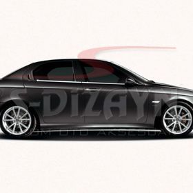 Alfa Romeo 156 1997-2007 4 Parça Krom Cam Çıtası