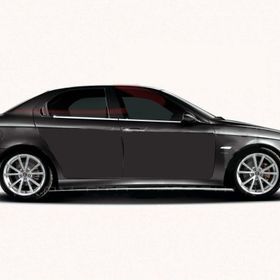 Alfa Romeo 156 1997-2007 4 Parça Krom Cam Çıtası